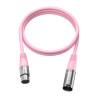 Fifine XLR L9C Cable, 180 cm (Pink)