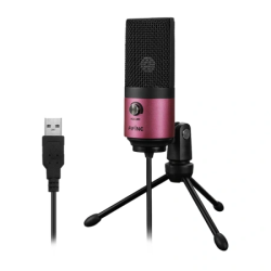 View product Fifine K669 Condenser Microphone (Pink)