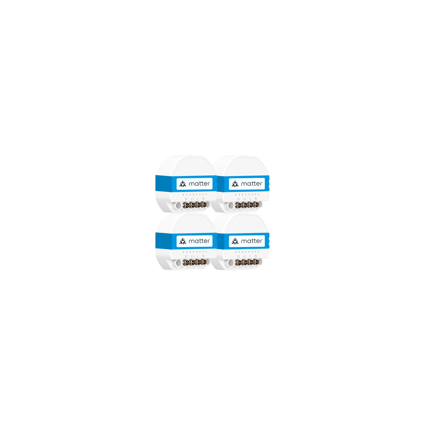 MEROSS MSS815MAQUA-UN 4-Pack Smart Wi-Fi Switches