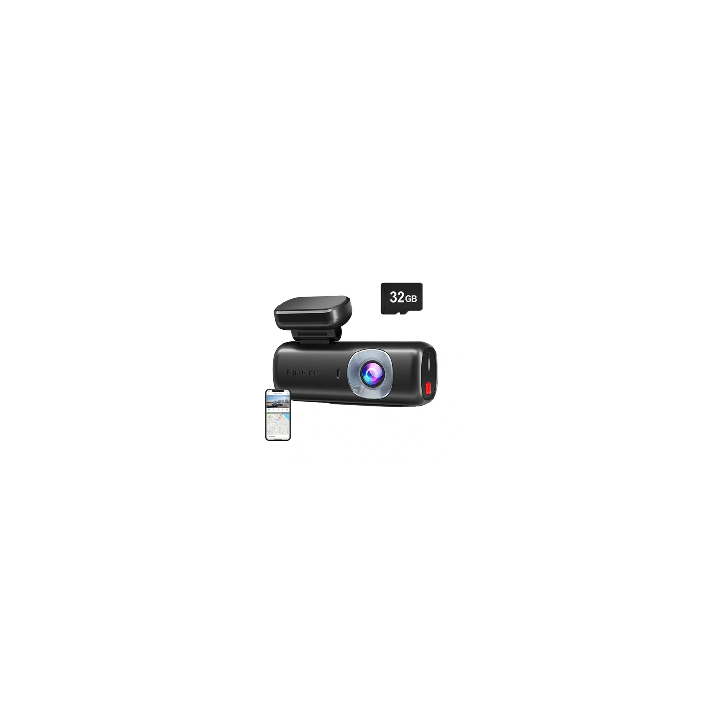 REDTIGER F9 Lite 4K 32GB Dash Cam