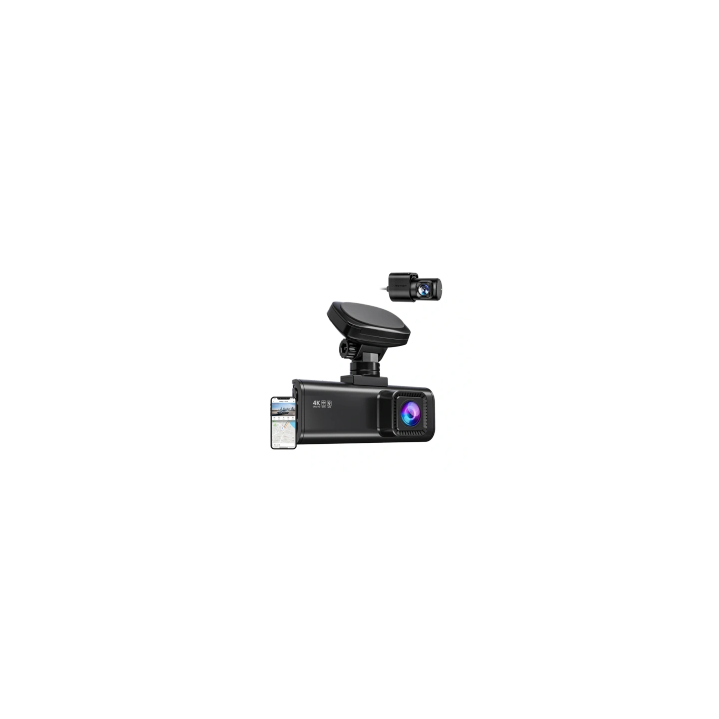 REDTIGER F7N Pro WiFi 4K + 1080p Dash Cam