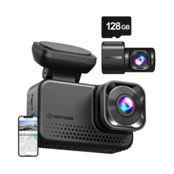 View product REDTIGER VC70 Wi-Fi 4K + 2.5K 128GB Dash Cam