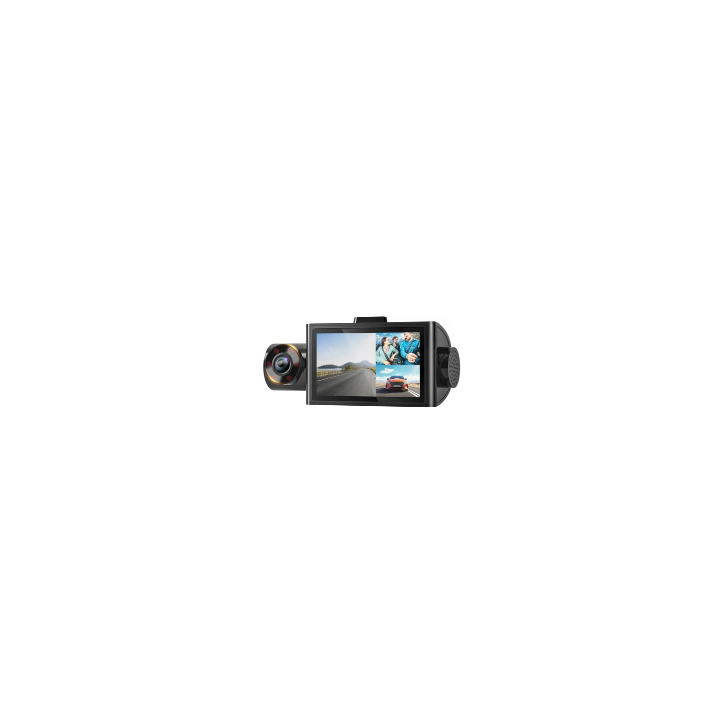 WOLFBOX i07 WiFi 2.5K + 1080p Dash Cam