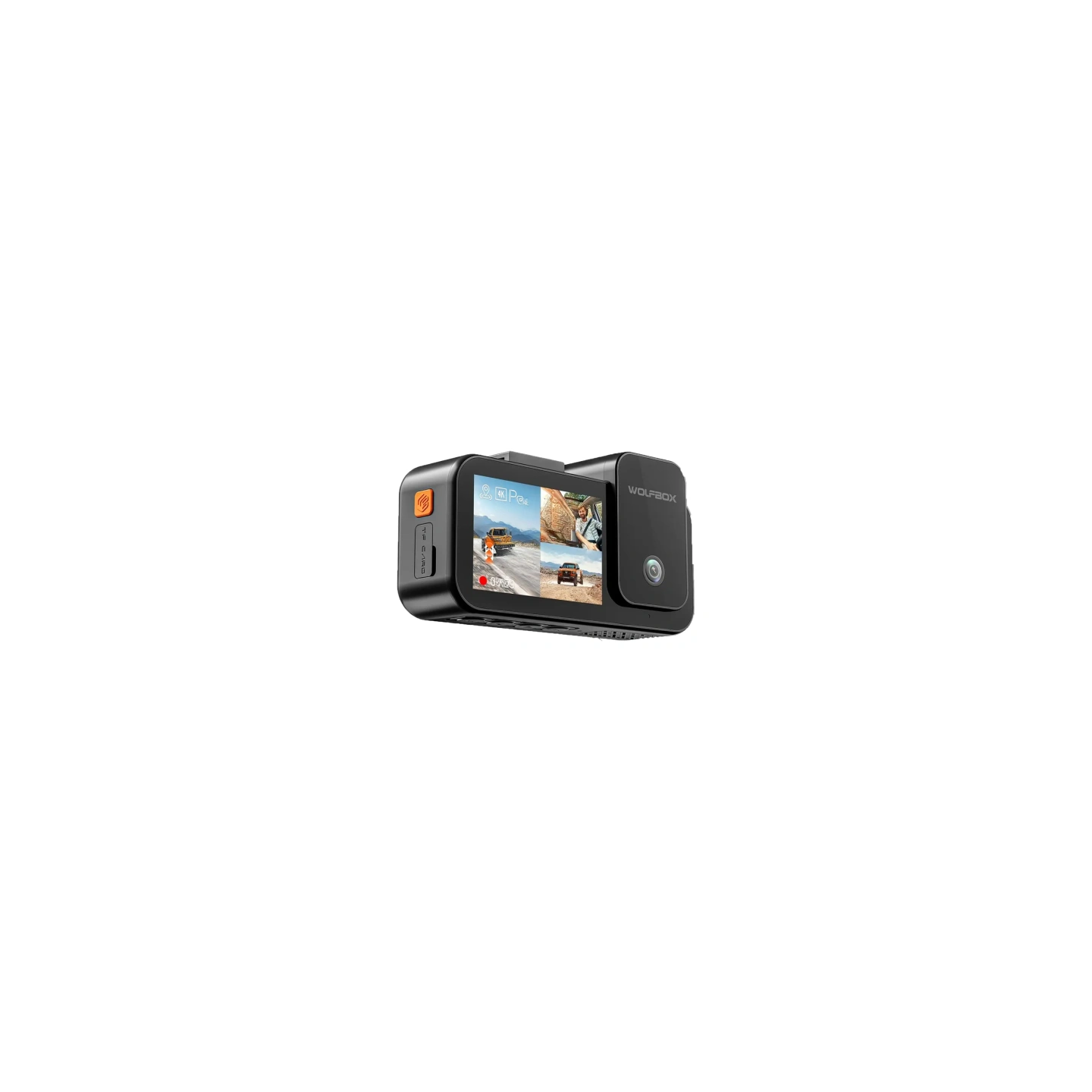 WOLFBOX X5 WiFi 4K + 2.5K 128GB Dash Cam