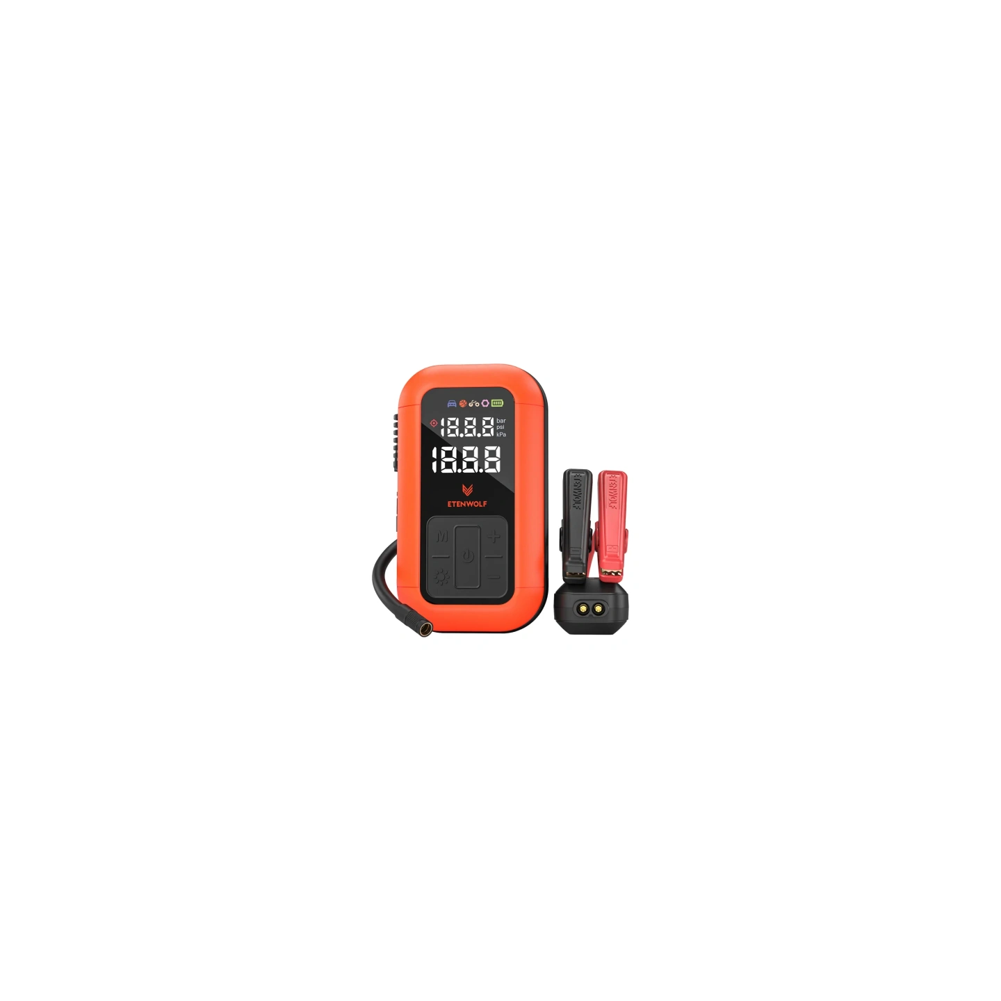Etenwolf X6 Pro Car Air Compressor, 11.03 bar, 8000 mAh