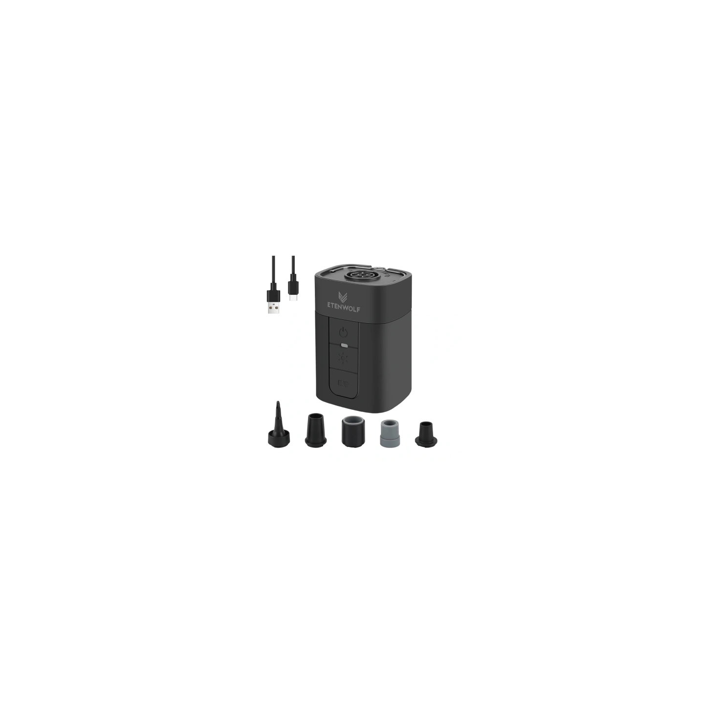 Etenwolf AIR 5 Pro 10400mAh Electric Pump (Black)