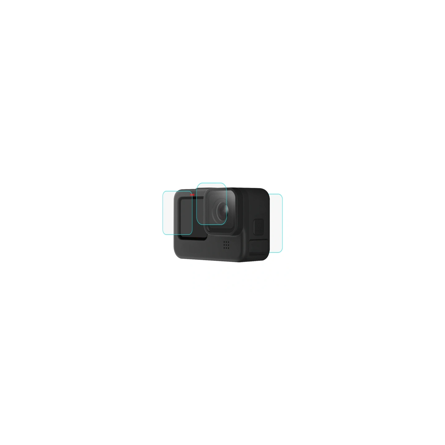 Puluz 9H Tempered Glass Screen Protector for GoPro HERO12/11/10 Black