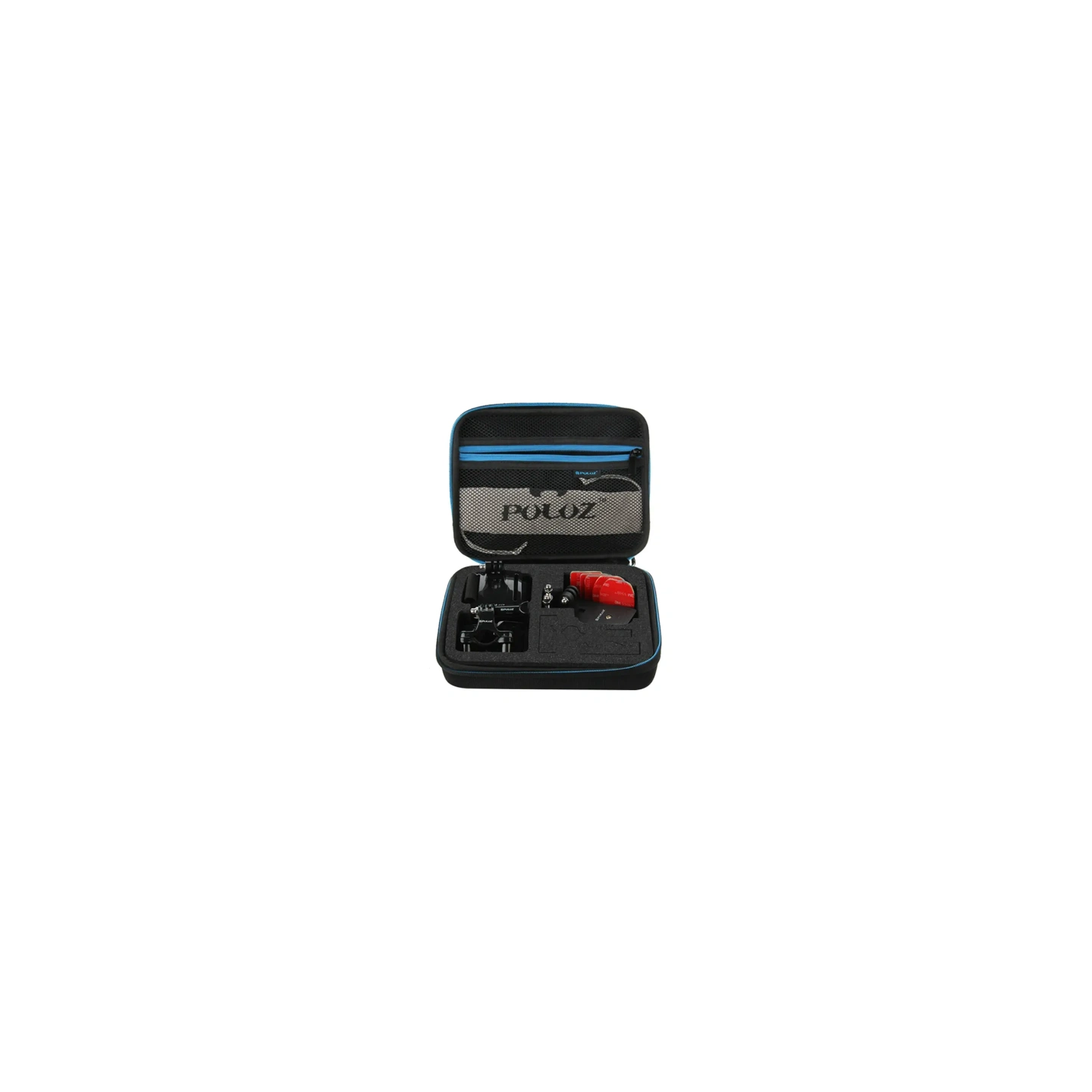 Puluz Waterproof Travel Case for Action Cameras and Accessories, 23 x 17 x 7 cm