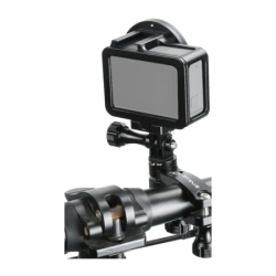 View product Puluz Aluminum Handlebar Mount with 360-Degree Rotation for Action Cameras (Black)