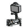 Puluz Aluminum Handlebar Mount with 360-Degree Rotation for Action Cameras (Black)