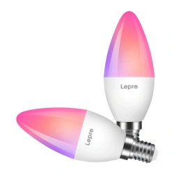 View product LED Bulb LEPRO BC1-EU-2-W E14 Wi-Fi Bluetooth