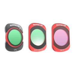 View product Sunnylife Pocket 4/3 CPL ND16 1/4 Black Mist filter set