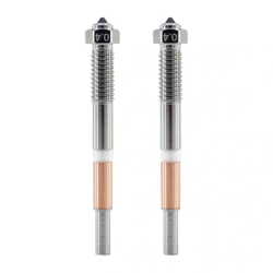 View product QiDi 0.4 mm Bimetal Nozzle for the Q2 Series (2 pcs.)