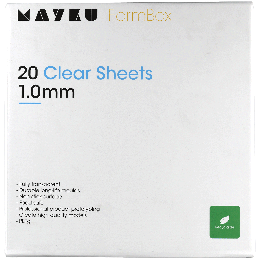 Mayku FormBox Clear Sheets  1.0mm (20 Pack)