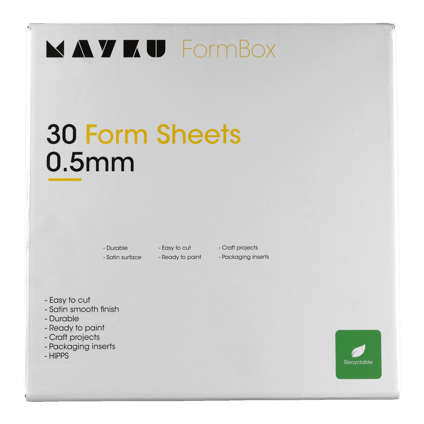 Mayku FormBox Form Sheets (30 Pack)