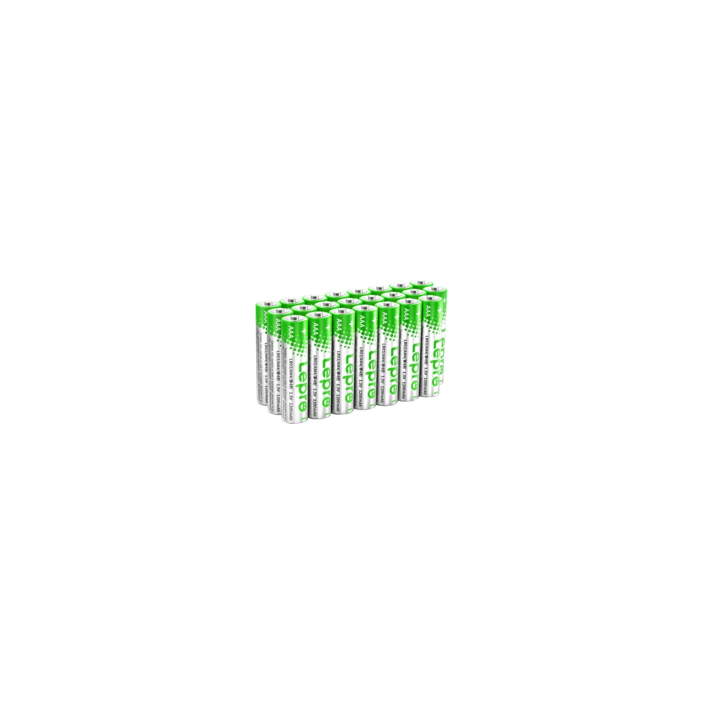 LEPRO 130002-24 AA R6 Alkaline Batteries, 24-Pack