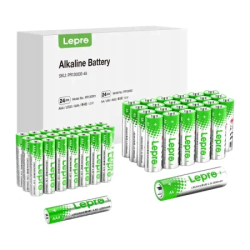 View product LEPRO 130003-48 AA/AAA Alkaline Batteries, 48-Pack