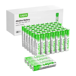 View product LEPRO 130001-48 AAA R3 Alkaline Batteries, 48-Pack