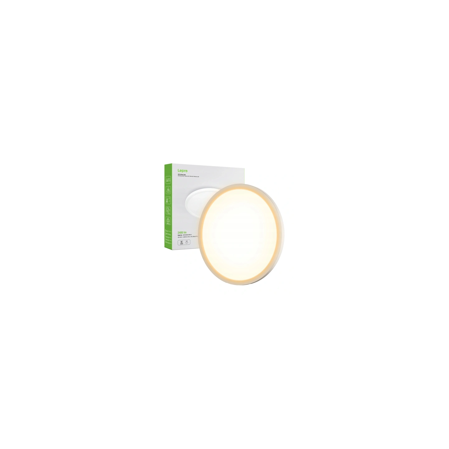 LEPRO 1500039-WW-EU 24W 2400 lm Ceiling Light