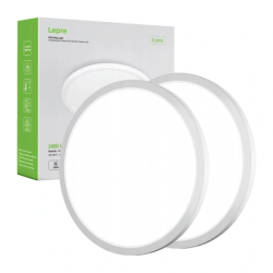 View product LEPRO 1500039-DW-EU-2 Ceiling Light, 24W, 2400 lm, 2-Pack
