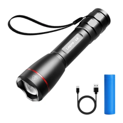 View product LEPRO 120024 1000lm USB flashlight