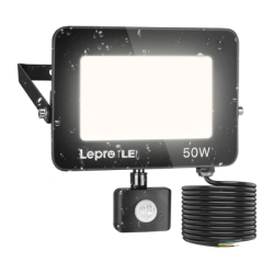 View product LED floodlight LEPRO 340006-DW-EU 50W 5000K IP65 with motion sensor