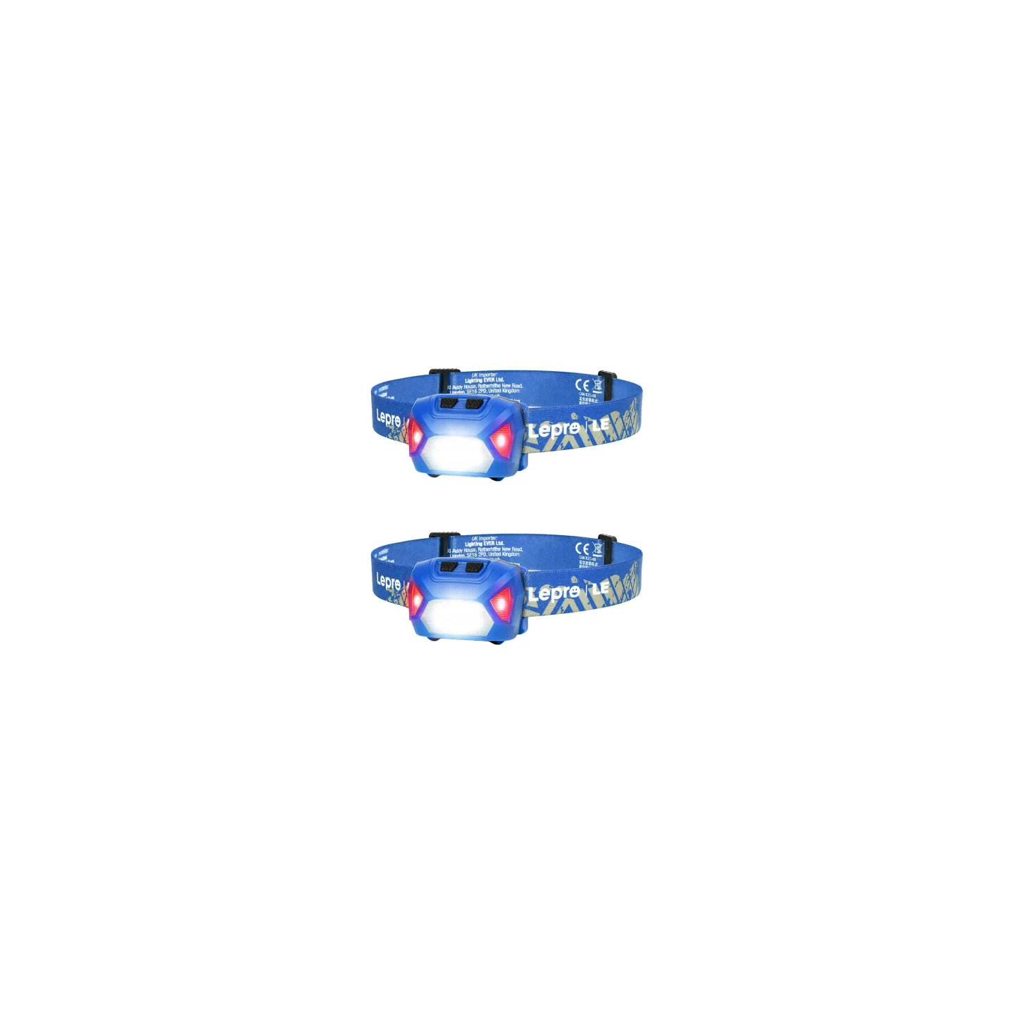 LEPRO 320014-B-2 Headlamp, 2-pack