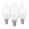LED bulb LEPRO 600059-WW-EU-3 E14 C37 4.2W (40W) 470lm 2700K warm 250° 3pcs