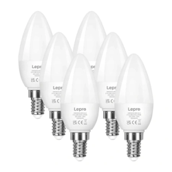 View product LEPRO LED bulb 600059-WW-EU-6 E14 candle 4.2W (40W) 470 lm 2700 K class E