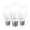 LEPRO 100089-WW-EU-3 LED Bulb, E27, A60, 8.5W (60W), 806 lm, 2700K (warm white), 180°, 3-pack