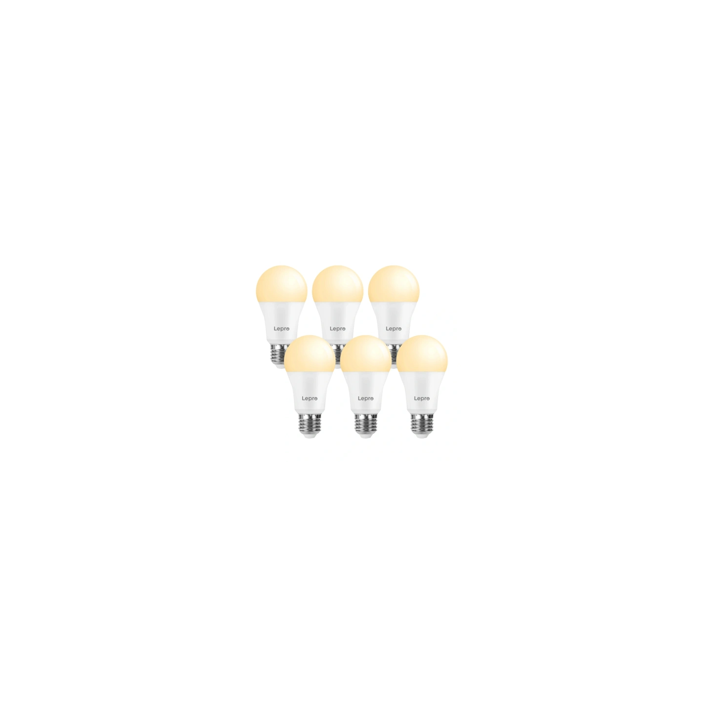 LED bulb LEPRO 100080-WW-EU-6 E27 A60 13W/100W 1521lm 2700K 6pcs