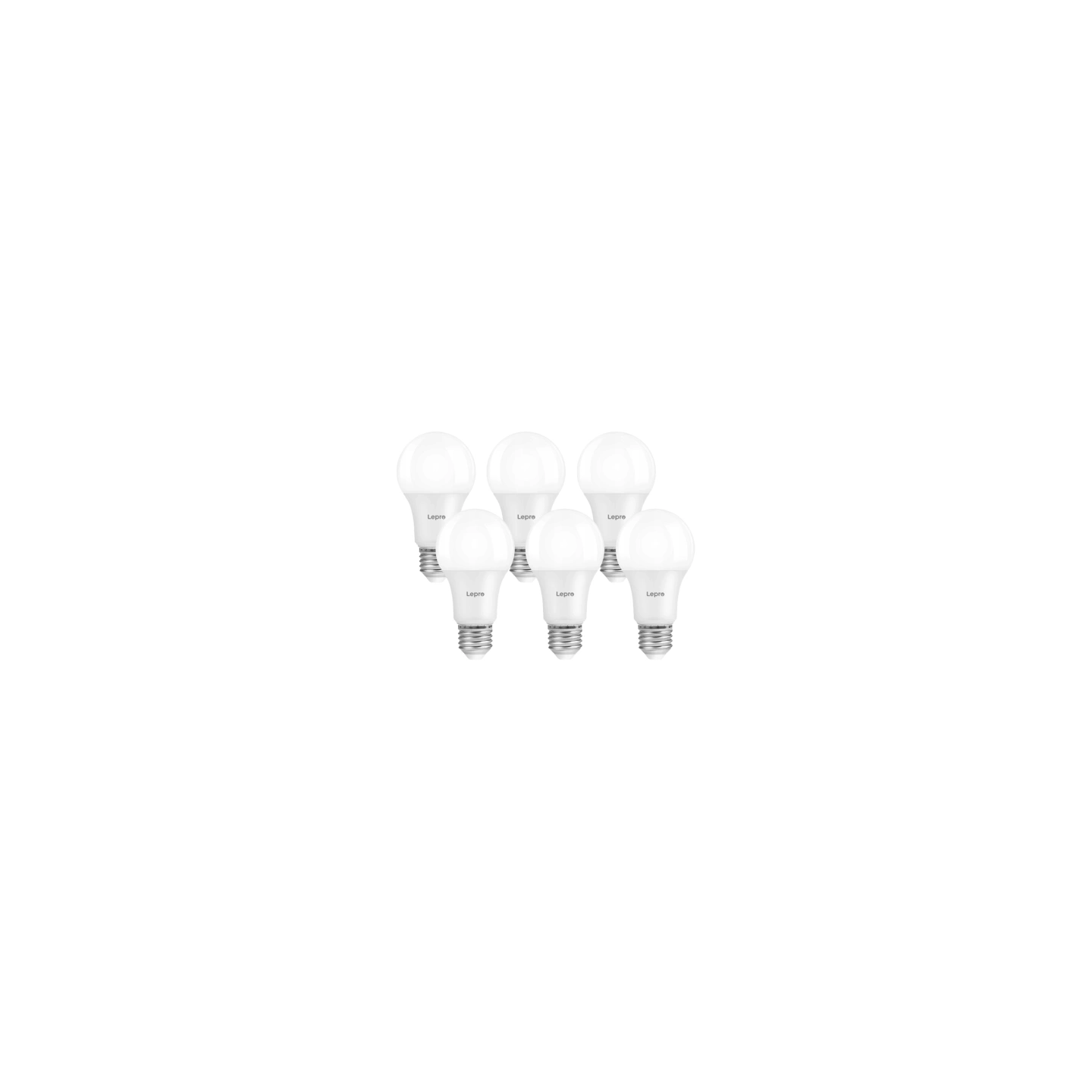 LED bulb LEPRO 100092-WW-EU-6 A60 E27 7W 800lm 2700K dimmable class E 6pcs