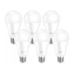 View product LED bulb LEPRO 100080-DW-EU-6 E27 A60 13W (100W) 1521lm 6500K 180° 6pcs