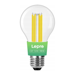 View product LED bulb LEPRO 100094-WW-EU E27 Filament 7.2W (100W) 1521lm 2700K class A