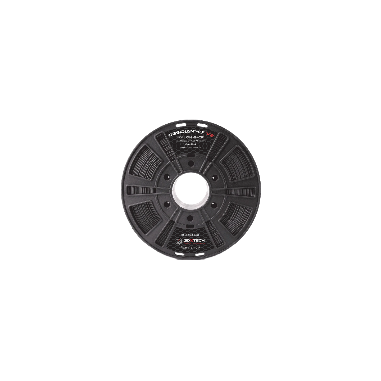 3DXTech Obsidian™ Nylon 6+CF V2