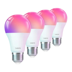 View product LEPRO B1-EU-4 E27 Wi-Fi LED bulb, 4-pack
