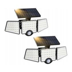View product Solar street lamp LEPRO 640003-DW-a-2 with motion and dusk sensor 2pcs