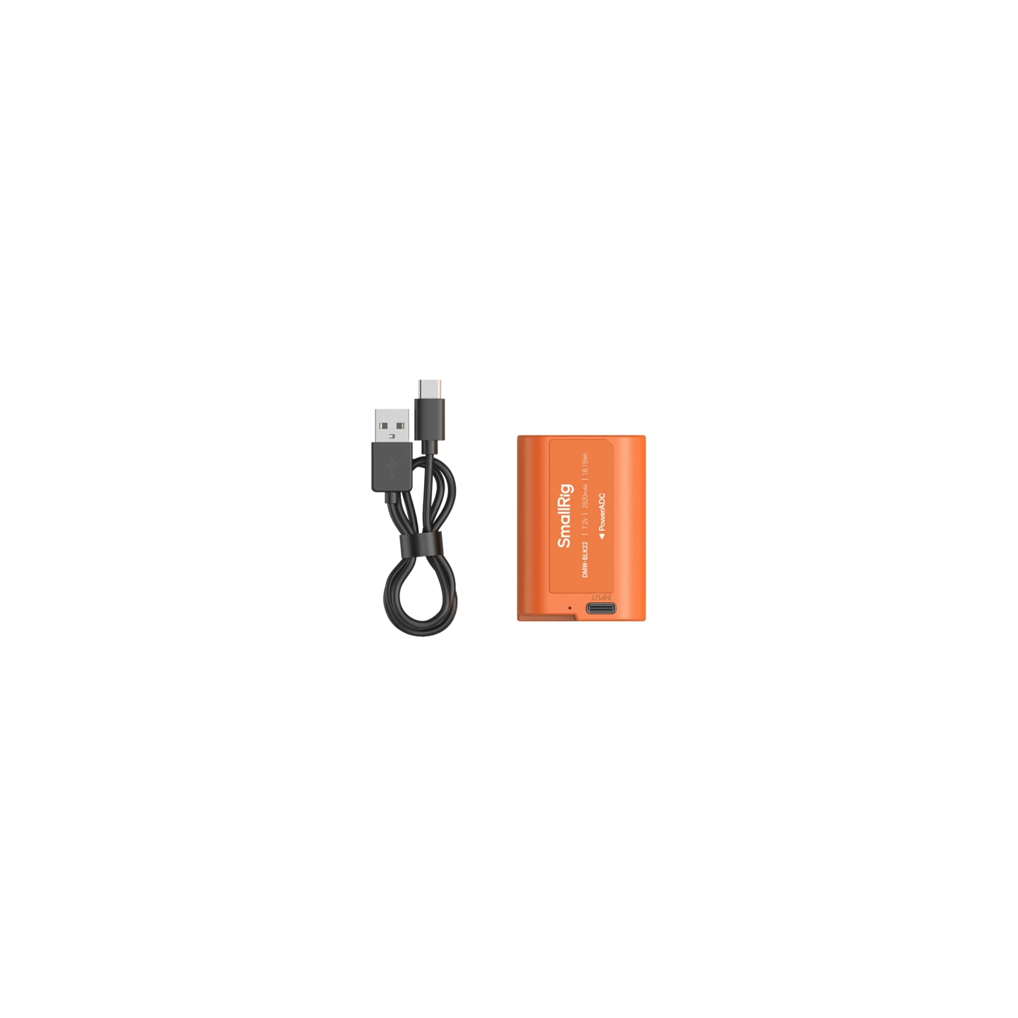 Camera battery SMALLRIG DMW-BLK22 (orange)