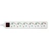 Deltaco 6 Socket Power Strip