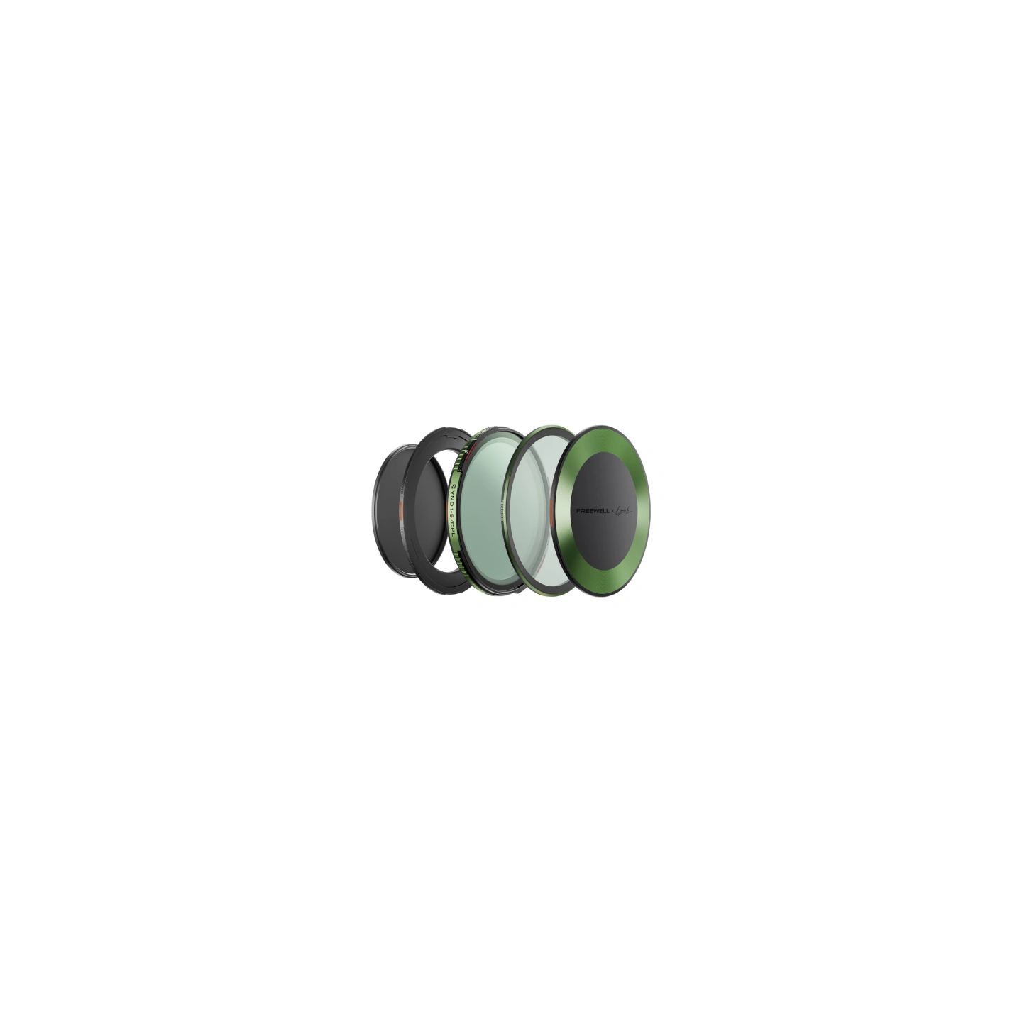 Variable density ND/CPL filter kit Freewell Brandon Li 72mm