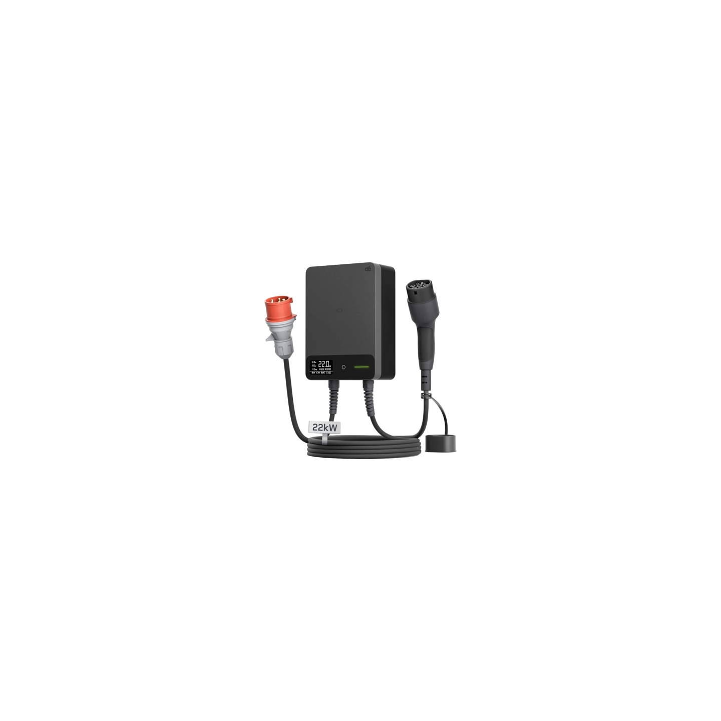 Wallbox dé 22kW with 15m cable