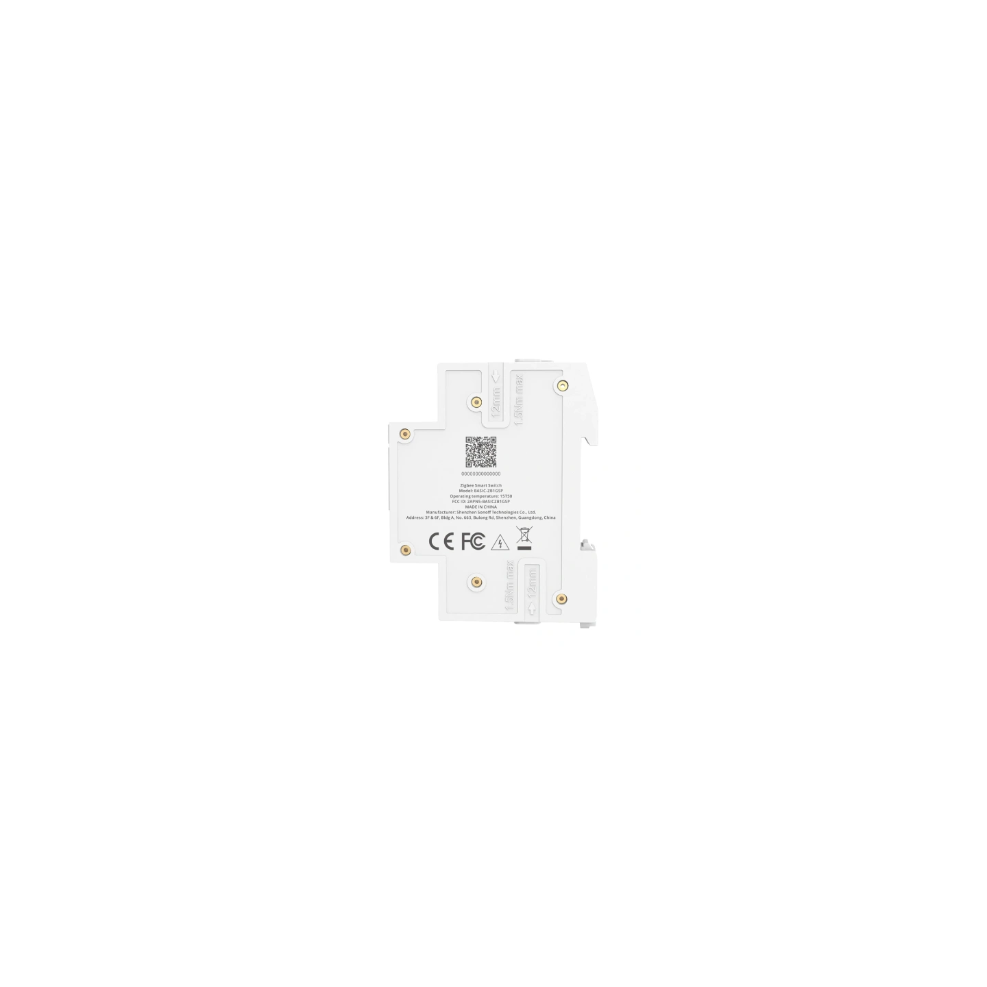 Smart switch SONOFF BASIC-ZB1GSP ZigBee
