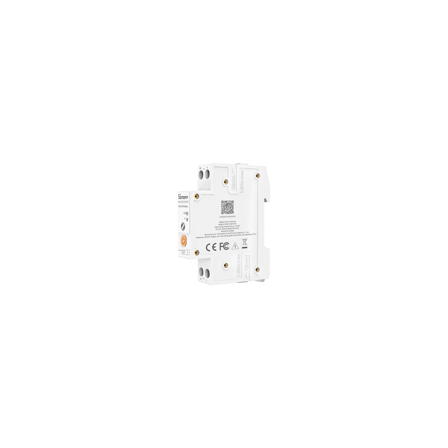 Smart switch SONOFF BASIC-ZB1GSP ZigBee