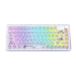 View product Mechanical keyboard ATTACK SHARK K75 (white)