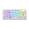 Mechanical keyboard ATTACK SHARK K75 (white)
