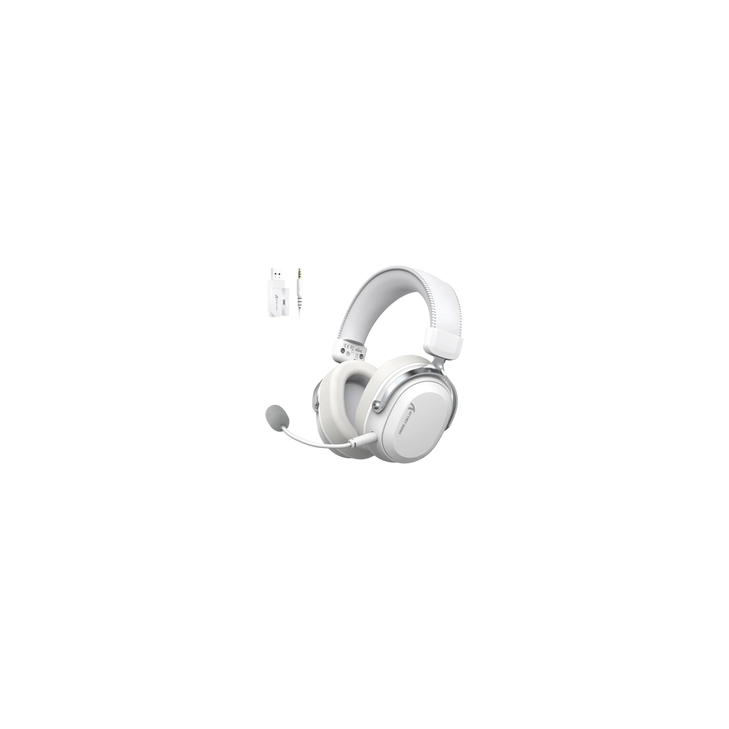 Headphones ATTACK SHARK L30PRO (white)