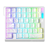 Keyboard ATTACK SHARK M36HE (white contour)