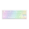Gaming keyboard ATTACK SHARK M87PROV2RGB( white contour)