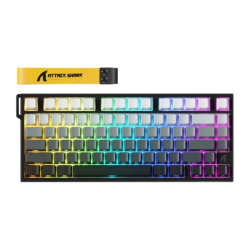View product Keyboard ATTACK SHARK R82HE (moonlight)