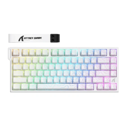 View product Keyboard ATTACK SHARK R82HE (white)